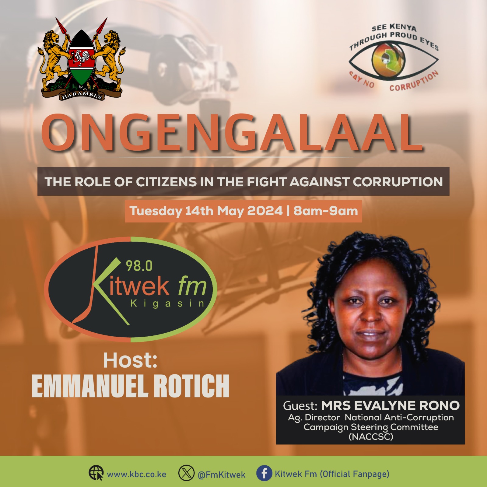 The Anti-Corruption Radio Campaign, 2024
