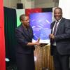 Attorney General, Hon. Dorcas Oduor and EACC Chairman Dr. David Oginde